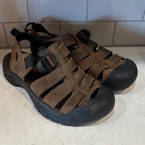 Keen Brown Leather Outdoor Sandals